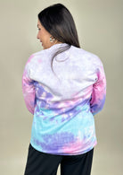 Tie Dye Spooky Babe Graphic Long Sleeve-120 Long Sleeve Tops-Heathered Boho-Heathered Boho Boutique, Women's Fashion and Accessories in Palmetto, FL