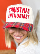 Christmas Enthusiast Hat-330 Headwear-Poppy & Pine-Heathered Boho Boutique, Women's Fashion and Accessories in Palmetto, FL