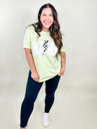 Mama Bolt Graphic Tee- Spring Green-130 Graphic Tees-Heathered Boho-Heathered Boho Boutique, Women's Fashion and Accessories in Palmetto, FL