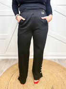 Restock: Gala Pants - Black-150 PANTS-DEAR SCARLETT-Heathered Boho Boutique, Women's Fashion and Accessories in Palmetto, FL