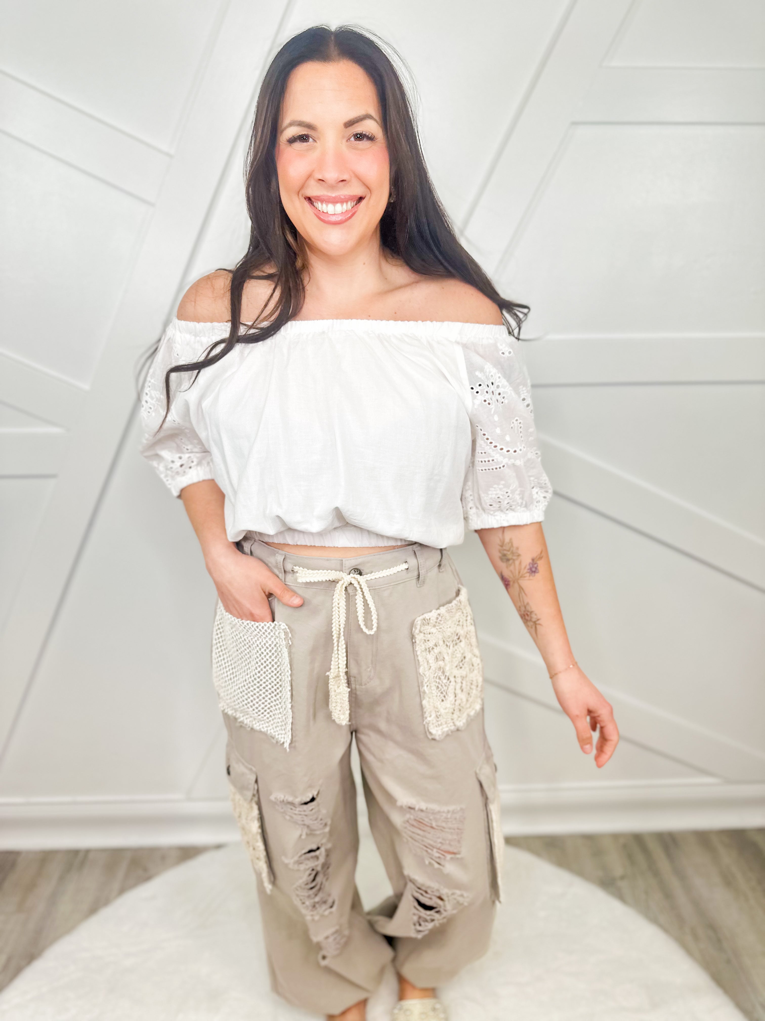 A Million Little Things Joggers - Cement (XS- 2X)-190 JEANS-Pol-Heathered Boho Boutique, Women's Fashion and Accessories in Palmetto, FL