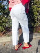 Dreaming Of The Day Wide Leg Jeans by Vervet-190 JEANS-Vervet-Heathered Boho Boutique, Women's Fashion and Accessories in Palmetto, FL