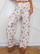 Pinterest Perfect Pants - Fresh Floral-150 PANTS-Heathered Boho-Heathered Boho Boutique, Women's Fashion and Accessories in Palmetto, FL
