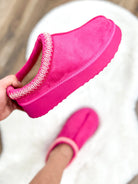 Yndigo Slippers - Bright Pink-350 Shoes-Mia Shoes-Heathered Boho Boutique, Women's Fashion and Accessories in Palmetto, FL