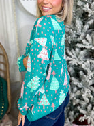 Evergreen Sweater-125 SWEATER-DEAR SCARLETT-Heathered Boho Boutique, Women's Fashion and Accessories in Palmetto, FL