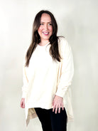 Good For It Top-120 Long Sleeve Tops-Fantastic Fawn-Heathered Boho Boutique, Women's Fashion and Accessories in Palmetto, FL