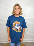 Vintage Truck Graphic Tee-130 Graphic Tees-Heathered Boho-Heathered Boho Boutique, Women's Fashion and Accessories in Palmetto, FL