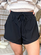 Sounds Of Ease Shorts-160 SHORTS-BODYLINE-Heathered Boho Boutique, Women's Fashion and Accessories in Palmetto, FL