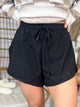 Sounds Of Ease Shorts-160 SHORTS-BODYLINE-Heathered Boho Boutique, Women's Fashion and Accessories in Palmetto, FL