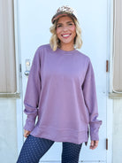 Restock: Last Minute Sweater-125 Sweater-White Birch-Heathered Boho Boutique, Women's Fashion and Accessories in Palmetto, FL