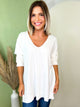 The Lola Long Sleeve Top-120 LONG SLEEVE TOPS-ZENANA-Heathered Boho Boutique, Women's Fashion and Accessories in Palmetto, FL