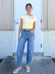 Modern Muse Barrel By Judy Blue-190 JEANS-JUDY BLUE-Heathered Boho Boutique, Women's Fashion and Accessories in Palmetto, FL