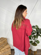 With Class Button Down-400 Takeover/Pre-Order-Easel-Heathered Boho Boutique, Women's Fashion and Accessories in Palmetto, FL