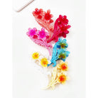 Colorful Plumeria Flowers Hair Claw-340 Other Accessories-Love and Repeat-Heathered Boho Boutique, Women's Fashion and Accessories in Palmetto, FL