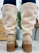 Teirson Boots - Stone-350 Shoes-Mia Shoes-Heathered Boho Boutique, Women's Fashion and Accessories in Palmetto, FL