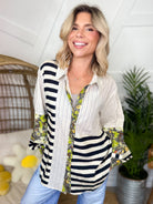 Petal Perfect Top-120 Long Sleeve Tops-SEW IN LOVE-Heathered Boho Boutique, Women's Fashion and Accessories in Palmetto, FL