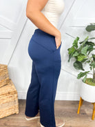 Resort Pants - Navy-150 PANTS-DEAR SCARLETT-Heathered Boho Boutique, Women's Fashion and Accessories in Palmetto, FL