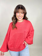 RESTOCK : Free Fall Sweater-125 Sweater-Pol-Heathered Boho Boutique, Women's Fashion and Accessories in Palmetto, FL