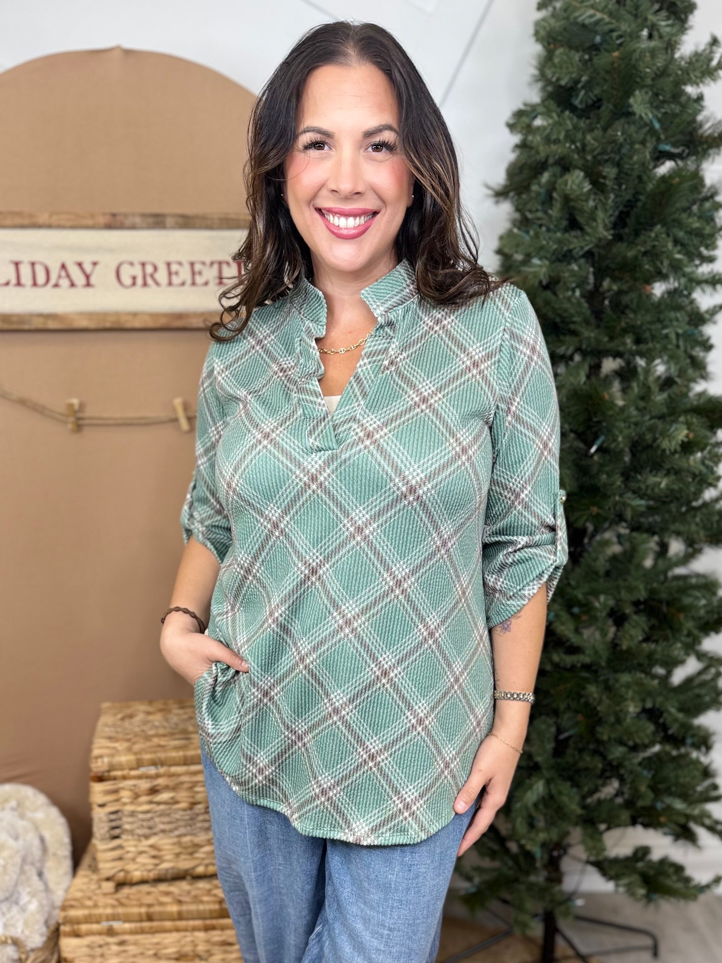 Remember Me Well Top-120 LONG SLEEVE TOPS-Heimish-Heathered Boho Boutique, Women's Fashion and Accessories in Palmetto, FL