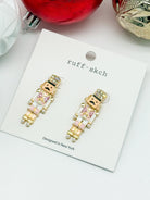 Little Nutcracker Earring-310 Jewelry-Rough Sketch-Heathered Boho Boutique, Women's Fashion and Accessories in Palmetto, FL