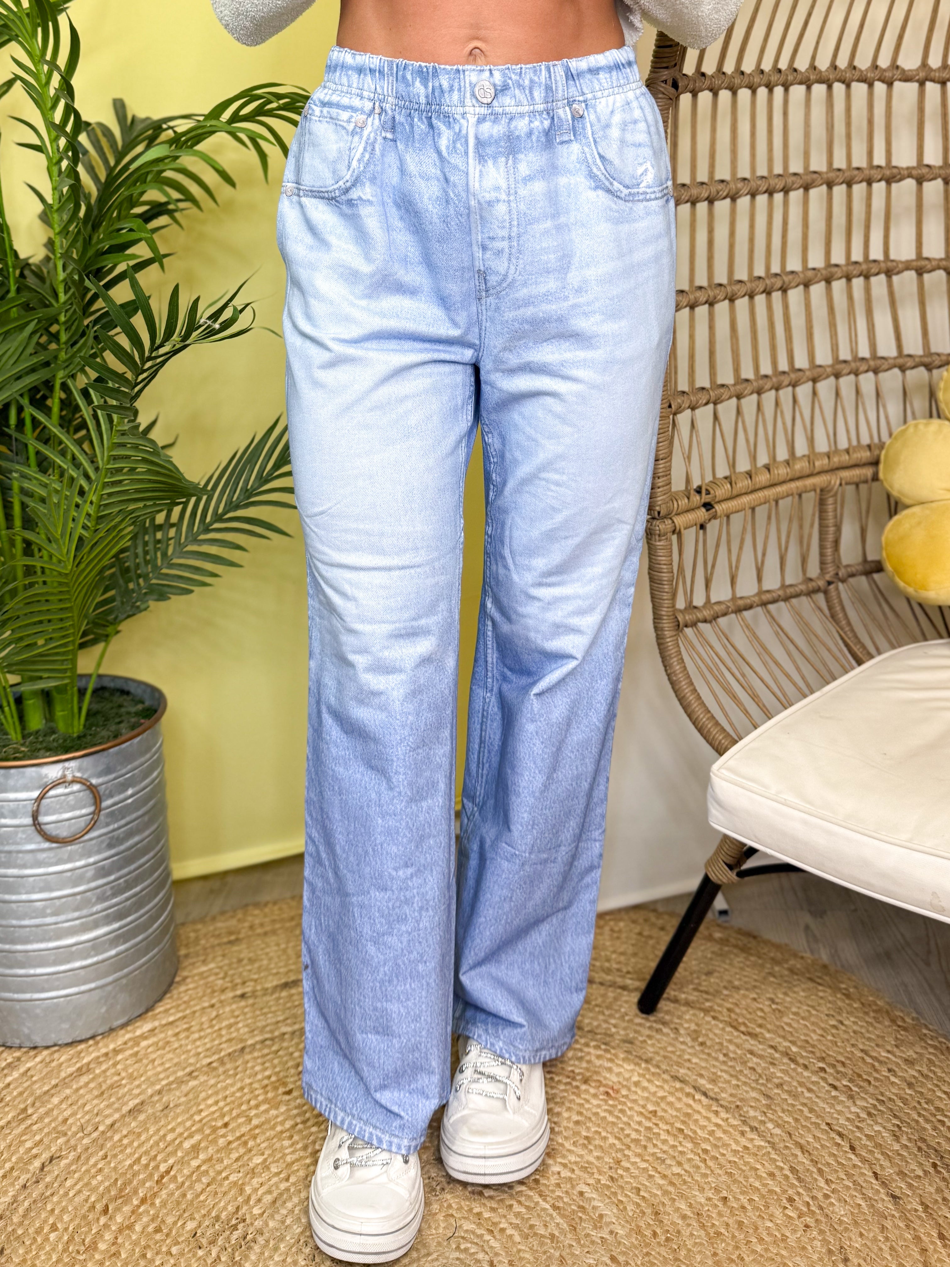 Big Energy Straight Leg Pants-150 PANTS-DEAR SCARLETT-Heathered Boho Boutique, Women's Fashion and Accessories in Palmetto, FL