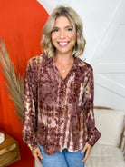 Smell the Roses Top-120 LONG SLEEVE TOPS-Cozy Co-Heathered Boho Boutique, Women's Fashion and Accessories in Palmetto, FL