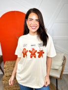 Gingerbread Gang Graphic Tee-130 Graphic Tees-Heathered Boho-Heathered Boho Boutique, Women's Fashion and Accessories in Palmetto, FL