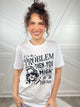 If I'm The Problem Graphic Tee - Ash-130 Graphic Tees-Heathered Boho-Heathered Boho Boutique, Women's Fashion and Accessories in Palmetto, FL