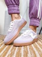 Modern Woman Sneakers - Purple White-350 SHOES-Forever Link-Heathered Boho Boutique, Women's Fashion and Accessories in Palmetto, FL