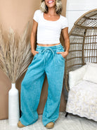 Restock: Picked Just For You Pants-150 PANTS-ZENANA-Heathered Boho Boutique, Women's Fashion and Accessories in Palmetto, FL