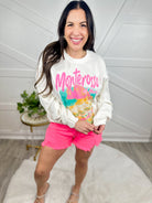 Monterroso Crewneck-130 Graphic Tees-Sweet Claire-Heathered Boho Boutique, Women's Fashion and Accessories in Palmetto, FL