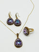 Classic Water Droplet Jewelry Set-310 Jewelry-NIHAO JEWELRY-Heathered Boho Boutique, Women's Fashion and Accessories in Palmetto, FL