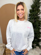 Jesus Loves You Top-120 Long Sleeve Tops-Reflex-Heathered Boho Boutique, Women's Fashion and Accessories in Palmetto, FL