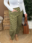 Spot On Denim Pants-150 PANTS-ODDI-Heathered Boho Boutique, Women's Fashion and Accessories in Palmetto, FL