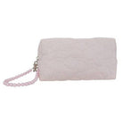 Solid Color Quilted Fabric Makeup Pouch-340 Other Accessories-TAPA fashion-Heathered Boho Boutique, Women's Fashion and Accessories in Palmetto, FL