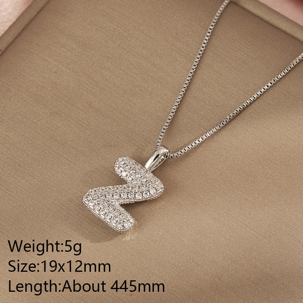 All About YOU Initial Necklace-310 JEWELRY-NIHAO JEWELRY-Heathered Boho Boutique, Women's Fashion and Accessories in Palmetto, FL