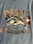 Reel Cool Grandpa Graphic Tee-130 Graphic Tees-Heathered Boho-Heathered Boho Boutique, Women's Fashion and Accessories in Palmetto, FL