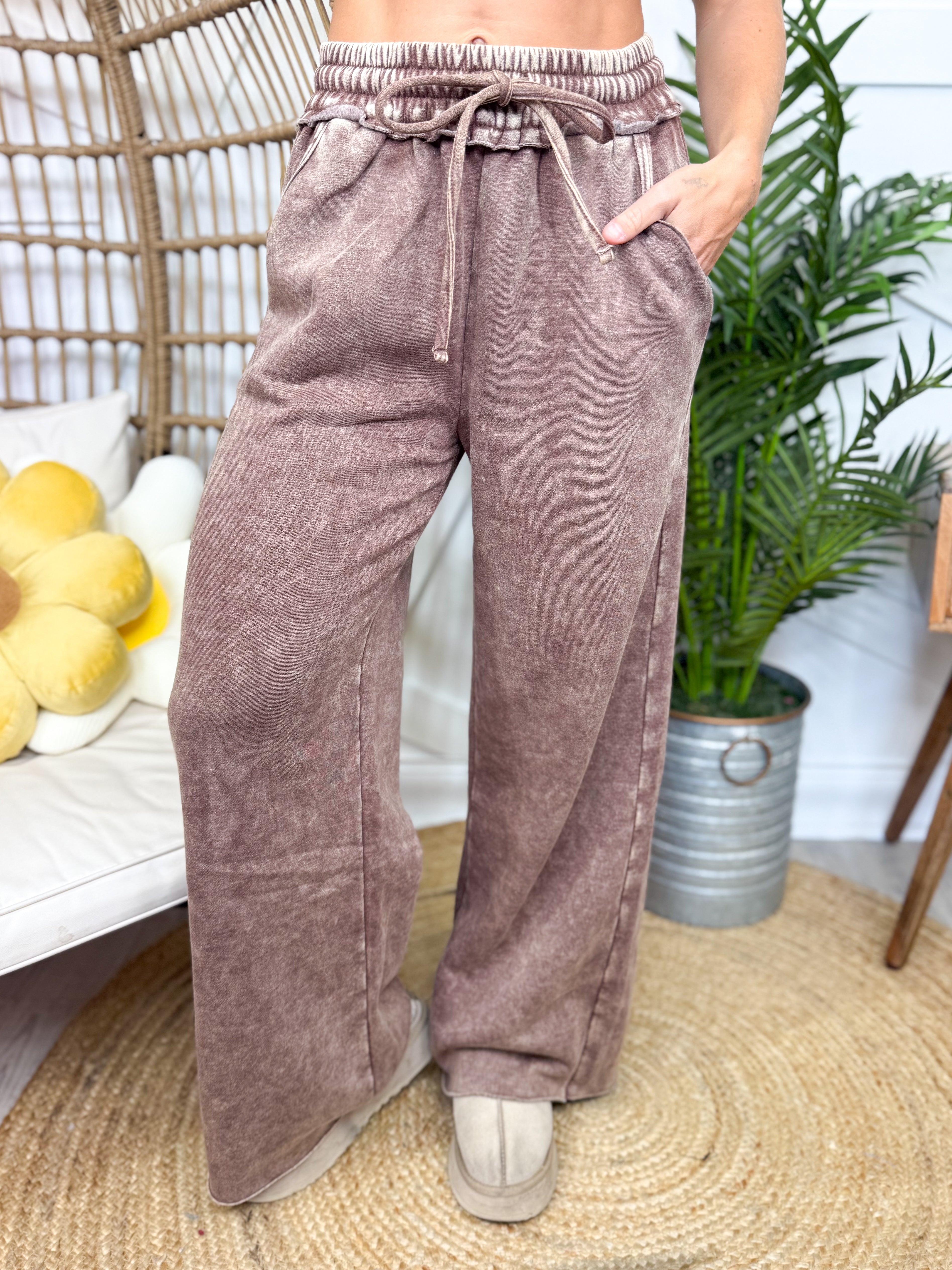Restock: Picked Just For You Pants-150 PANTS-ZENANA-Heathered Boho Boutique, Women's Fashion and Accessories in Palmetto, FL