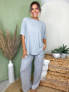 The Soft Life Set-240 ACTIVEWEAR/SETS-ZENANA-Heathered Boho Boutique, Women's Fashion and Accessories in Palmetto, FL