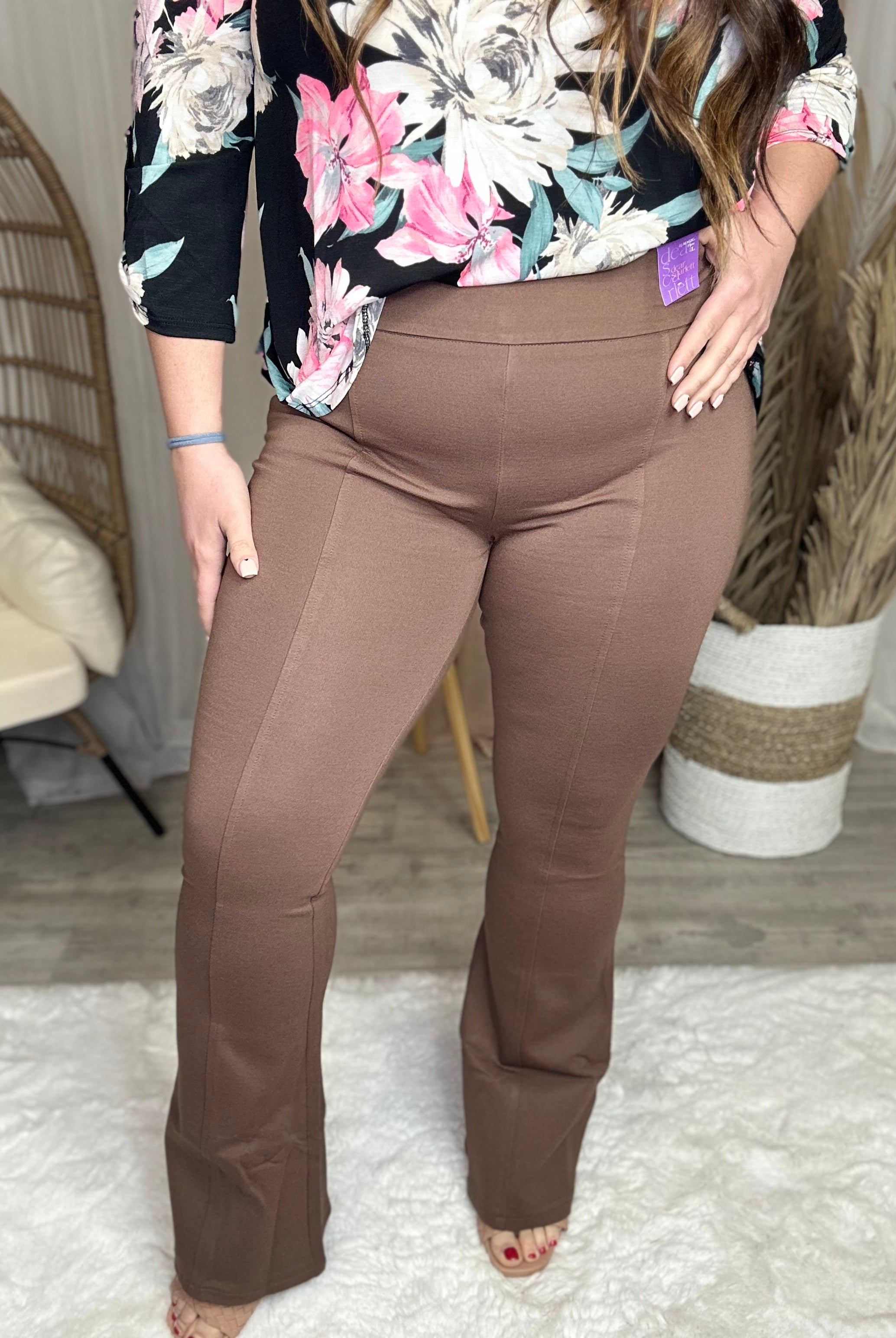 RESTOCK : Draw Me in Pants-150 PANTS-DEAR SCARLETT-Heathered Boho Boutique, Women's Fashion and Accessories in Palmetto, FL