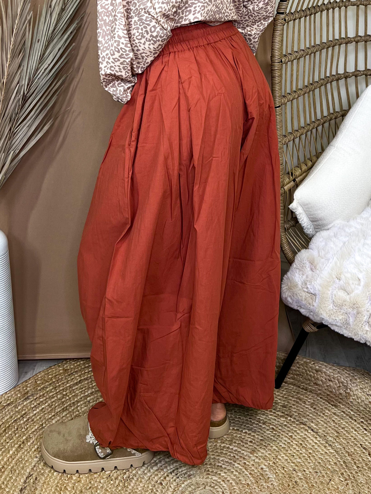 Airy Chic Pants-150 PANTS-STITCH & CO-Heathered Boho Boutique, Women's Fashion and Accessories in Palmetto, FL