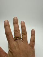 Oval Bead Waterproof Ring-310 Jewelry-NIHAO JEWELRY-Heathered Boho Boutique, Women's Fashion and Accessories in Palmetto, FL