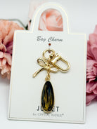 Bow Tear Drop Bag Charm-310 Jewelry-RM Manufacturing-Heathered Boho Boutique, Women's Fashion and Accessories in Palmetto, FL