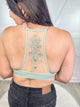 Tattoo Mesh Bralette-140 Body Suits/ Intimates-Leto-Heathered Boho Boutique, Women's Fashion and Accessories in Palmetto, FL