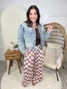 RESTOCK: Drift Away Wide Leg Joggers-150 PANTS-Blakeley-Heathered Boho Boutique, Women's Fashion and Accessories in Palmetto, FL