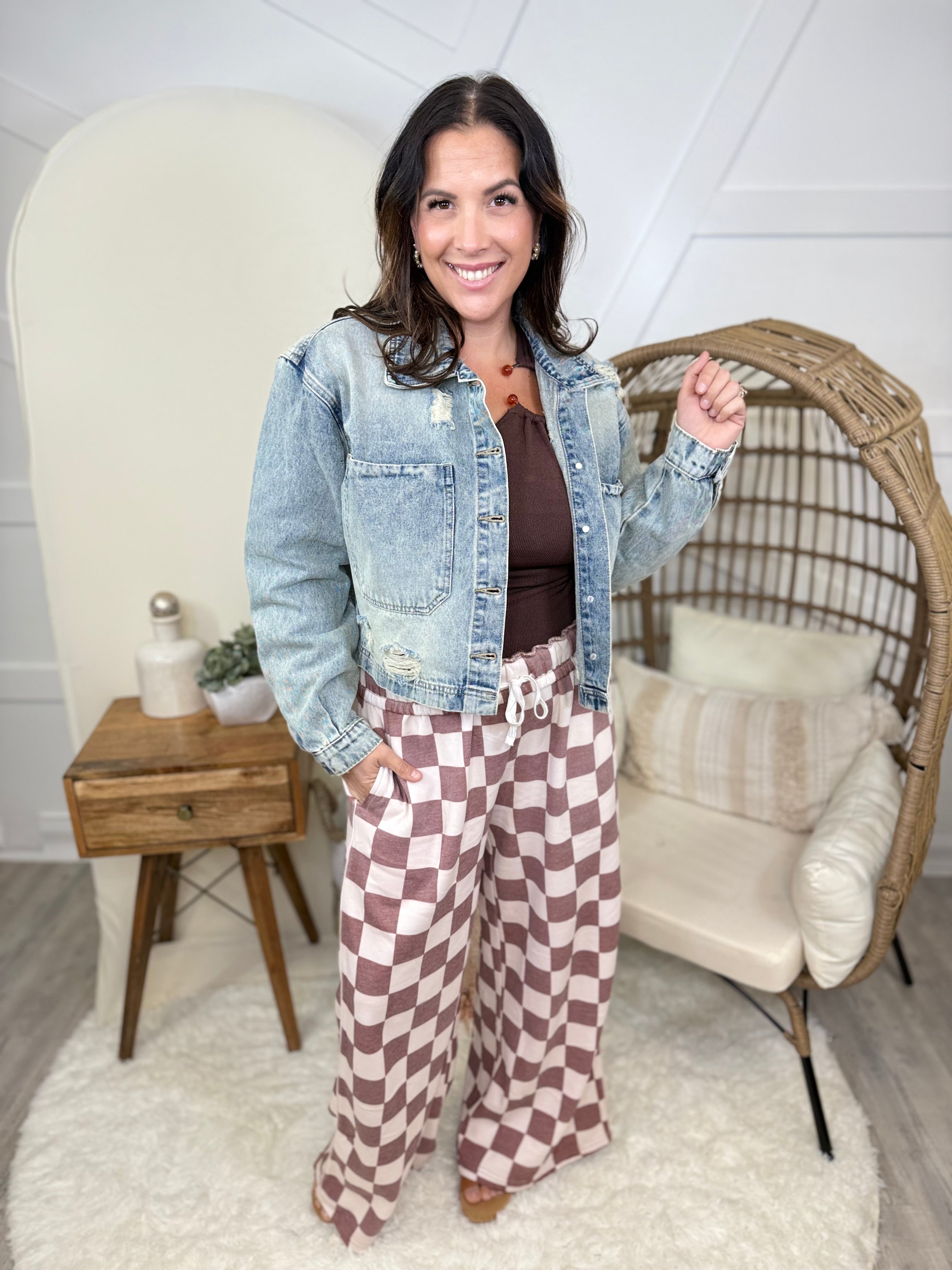 RESTOCK: Drift Away Wide Leg Joggers-150 PANTS-Blakeley-Heathered Boho Boutique, Women's Fashion and Accessories in Palmetto, FL