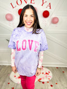 Love Graphic Tee-130 Graphic Tees-Heathered Boho-Heathered Boho Boutique, Women's Fashion and Accessories in Palmetto, FL