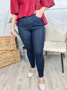 Romanticize Skinny Jeans by Judy Blue-190 Jeans-Judy Blue-Heathered Boho Boutique, Women's Fashion and Accessories in Palmetto, FL