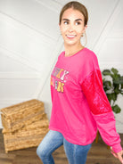 Spooky Season Sweatshirt-120 Long Sleeve Tops-Southern Grace-Heathered Boho Boutique, Women's Fashion and Accessories in Palmetto, FL