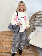 Spooky Ghost Sweater-125 Sweater-Peach Love-Heathered Boho Boutique, Women's Fashion and Accessories in Palmetto, FL